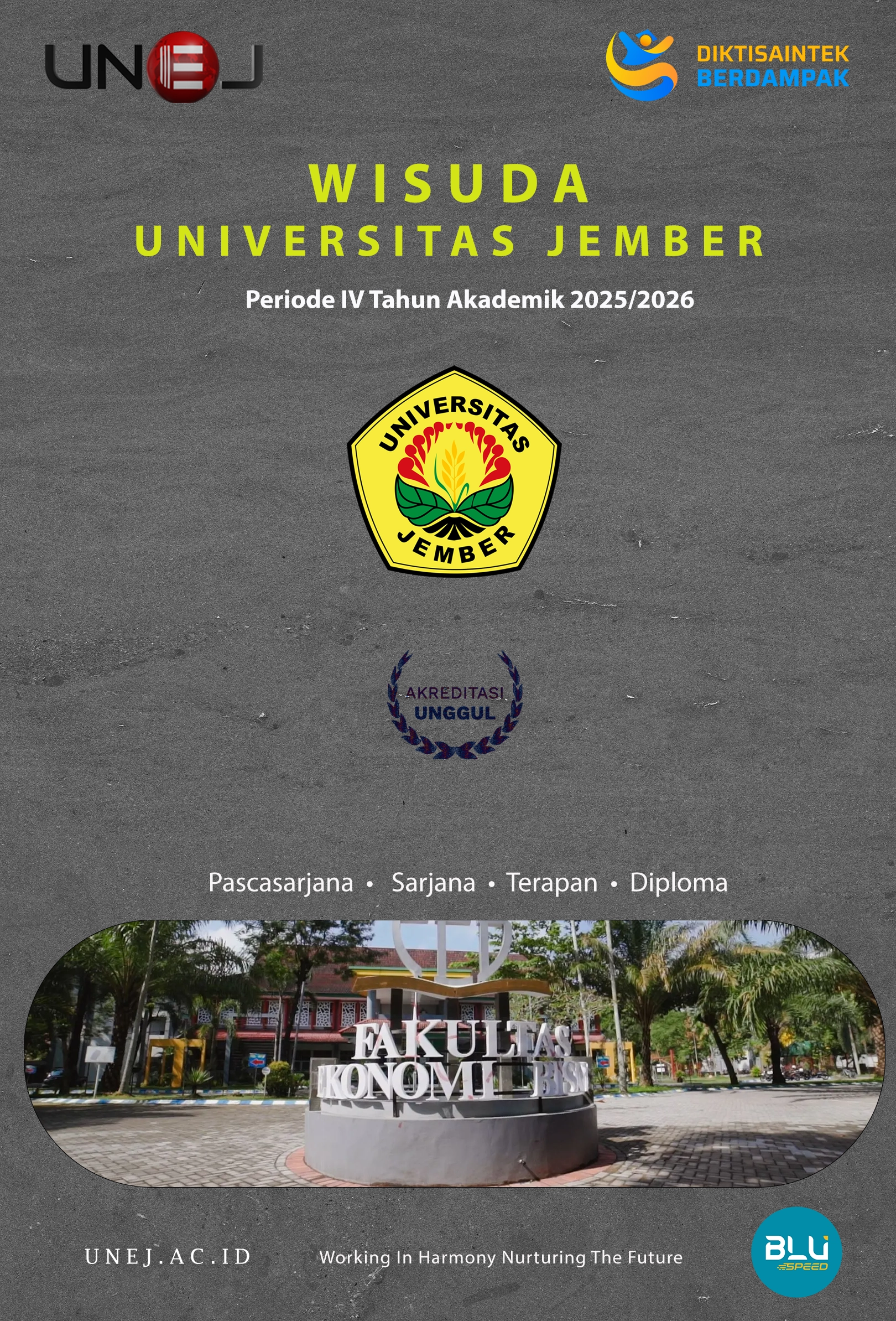 Ilustrasi buku-buku wisuda